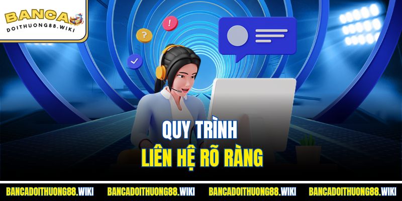 Liên Hệ 3 Quy trình liên hệ rõ ràng
